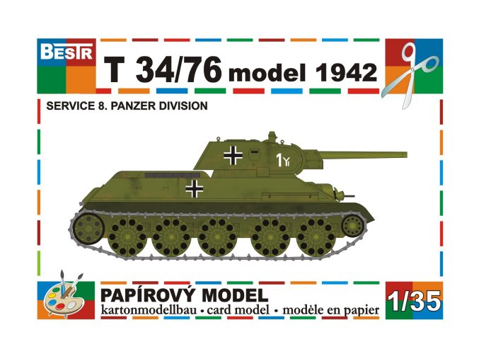 T-34/76 model 1942 - service 8 panzer division