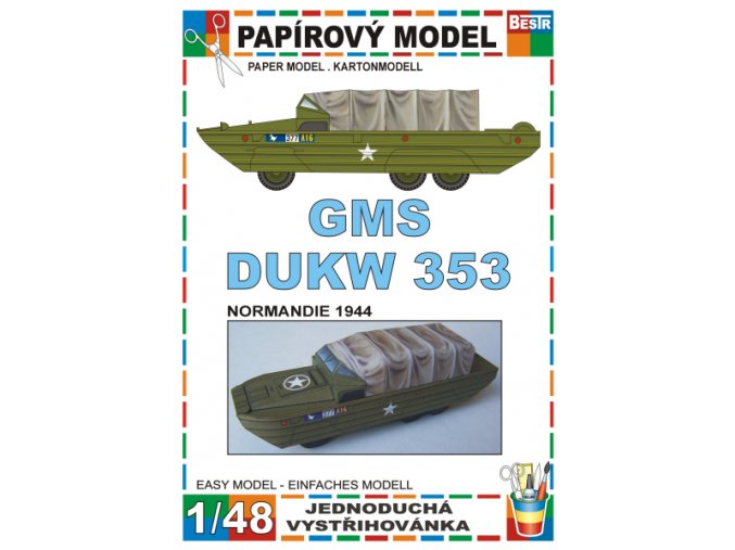 GMS DUKW 353 - Normandie 1944