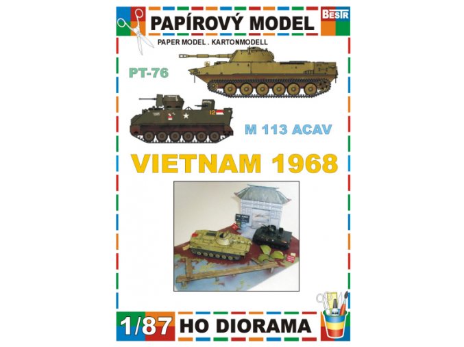 Vietnam 1968 - PT-76, M 113 ACAV