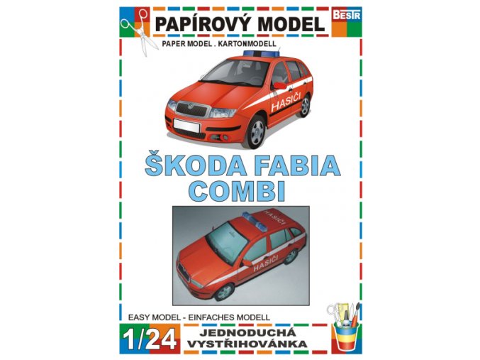 Škoda Fabia Combi - hasiči