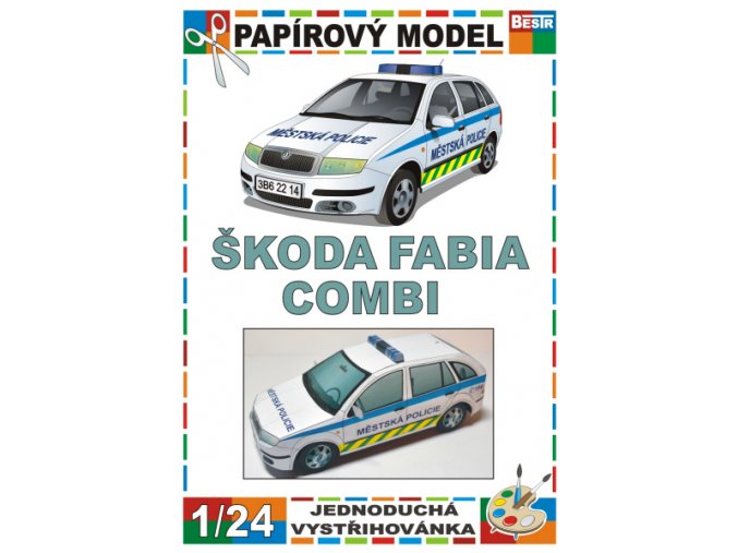 Škoda Fabia Combi - městská policie