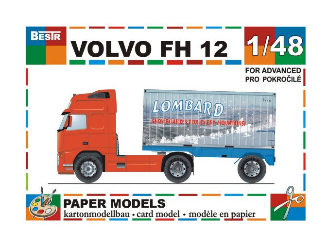 Volvo FH 12 + návěs + kontejner