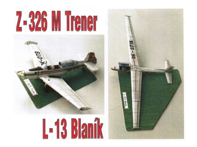L-13 Blaník + Z-326 M Trener