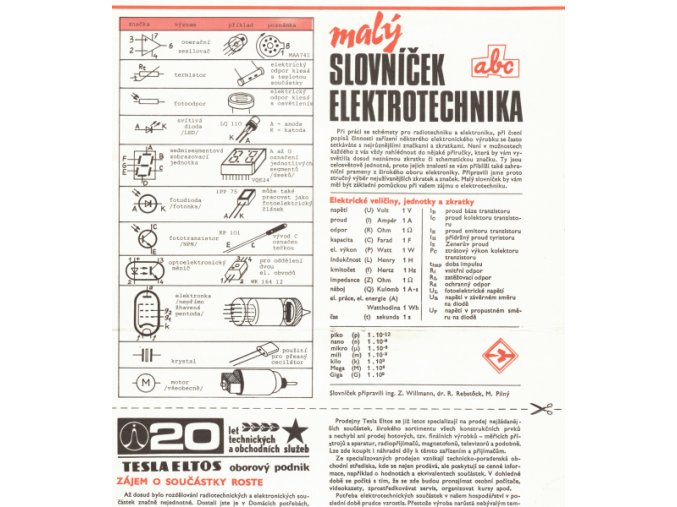 Malý slovníček elektrotechnika