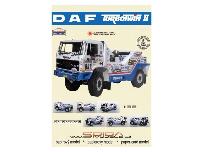 DAF TURBOTWIN II - Rallye Dakar 1987 [600]