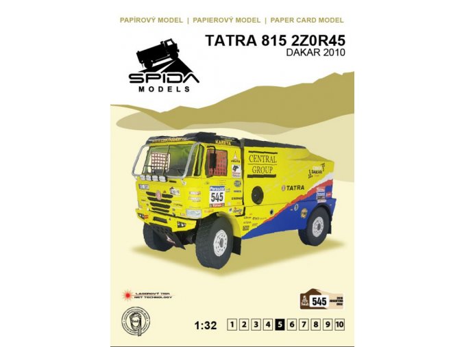 Tatra 815 2T0R45 Dakar 2010 [545]