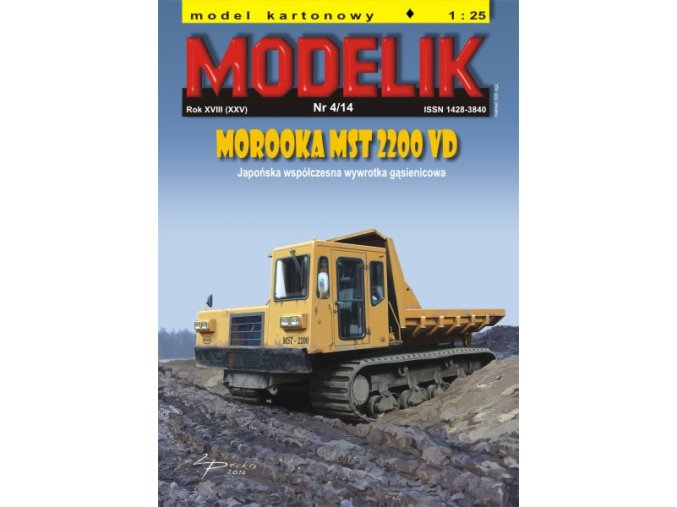 MOROOKA MST 2200 VD + laserem řezané doplňky