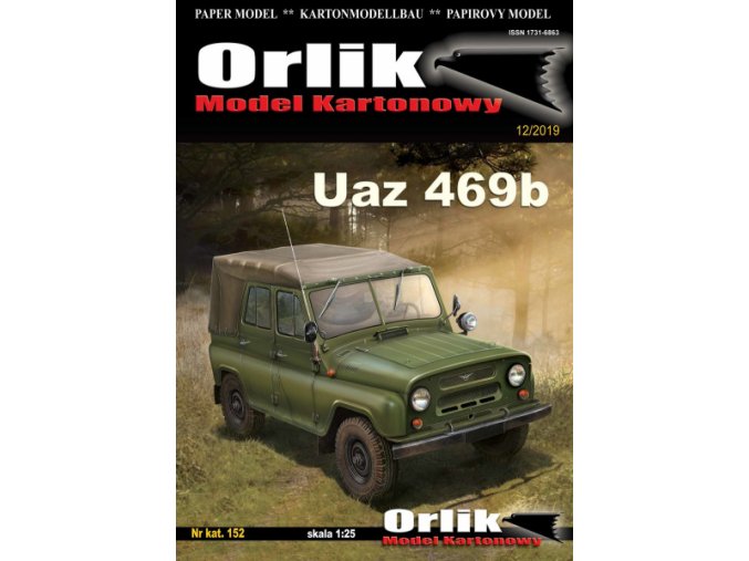 Uaz 469b + laserem řezané doplňky