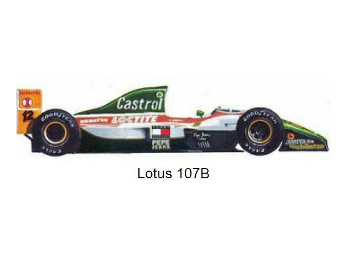 Lotus 107B - GP Monaco 1993