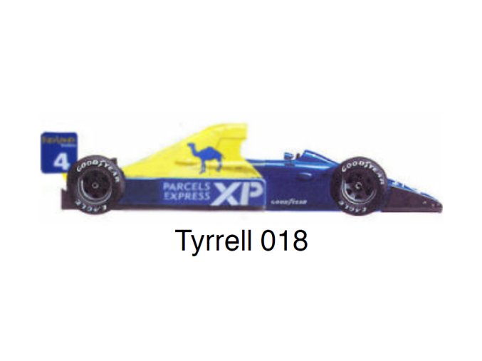 Tyrrell 018 - GP Germany 1989