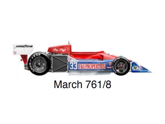 March 761/8 - GP Great Britain 1977