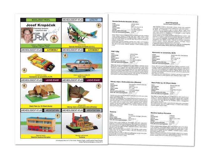 Archeologický atlas - list 13 - Josef Kropáček