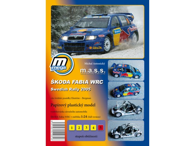 Škoda Fabia WRC Swedish Rally 2005 [11] + doplňky