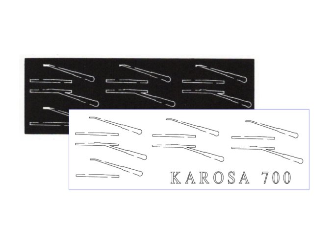 stěrače pro autobusy řady Karosa 700