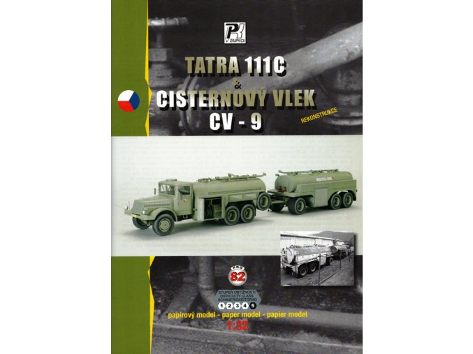 Tatra 111C s přívěsem CV-9