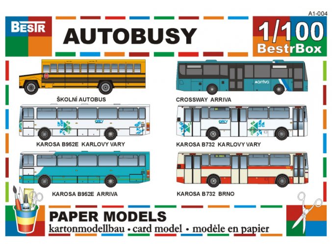 Autobusy (6 ks)