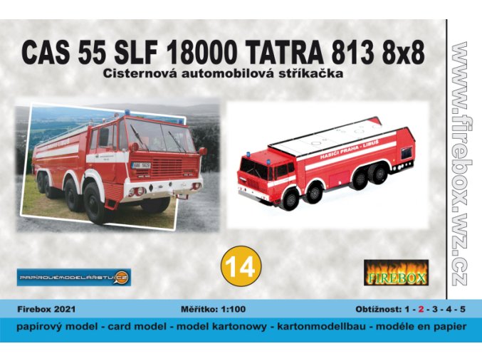CAS 55 SLF 18000 Tatra 813 8x8