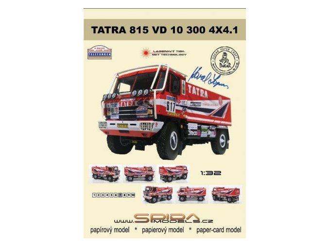 Tatra 815 VD 10 300 4x4.1 - Dakar 1987 #617