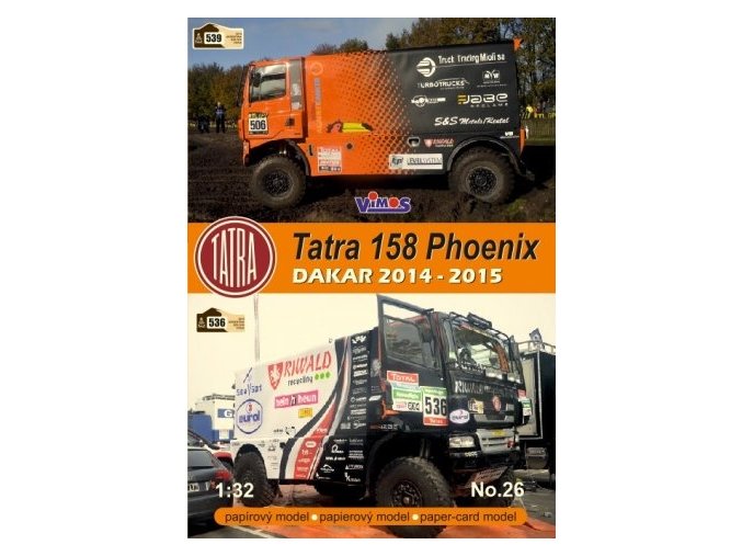 Tatra 158 Phoenix - RIWALD team & Marcel Schoo - Dakar 2014-2015 [536] [539]