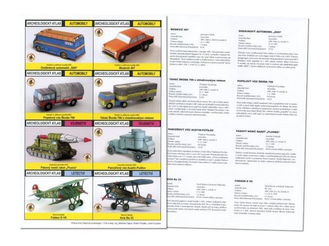 Archeologický atlas - list 01 - technika