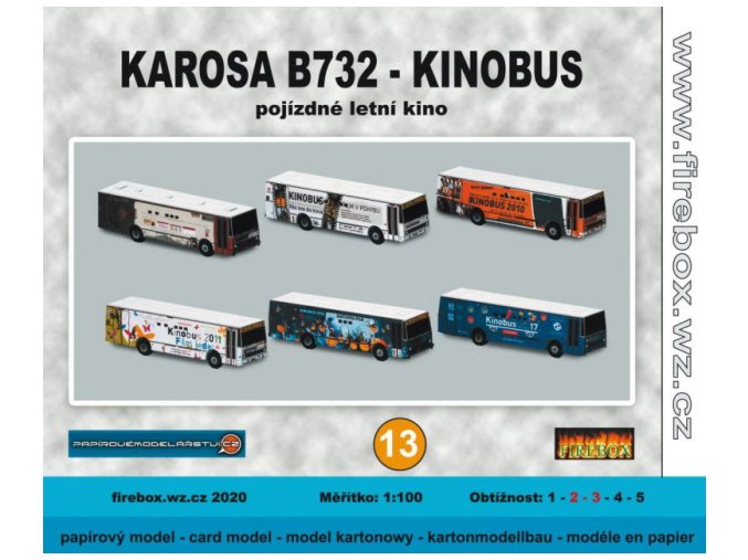 Karosa B732 - Kinobus 6 ks