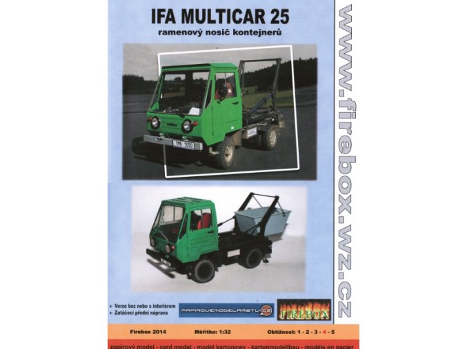 Ifa Multicar 25 - nosič kontejnerů