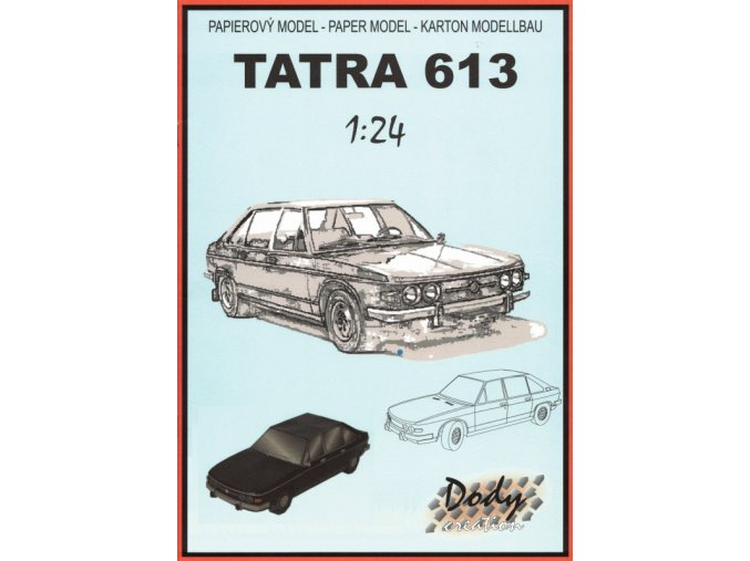 Tatra 613 - černá