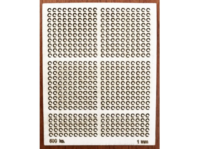 matice D 1,0mm 500ks