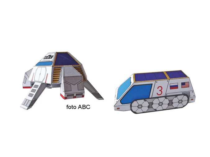lunární modul ABC s vozítkem