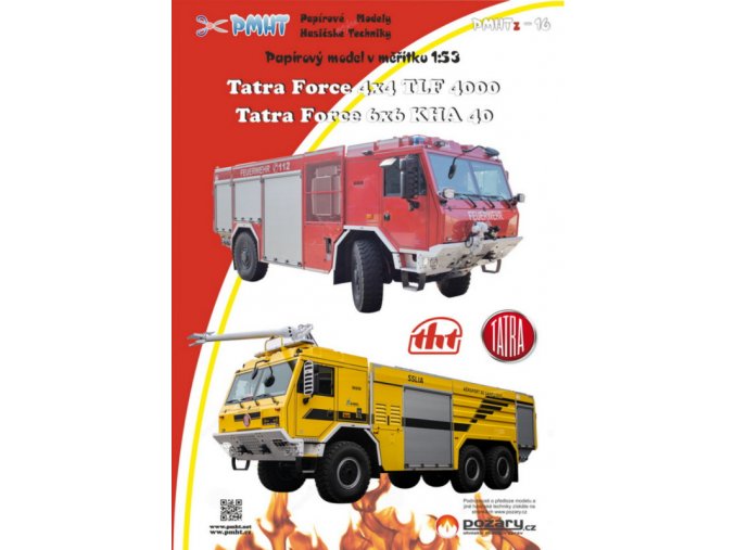 Tatra Force 4x4 TLF 4000 + Tatra Force 6x6 KHA 40