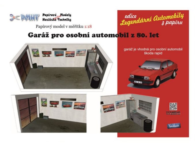 garáž pro osobní automobil z 80. let