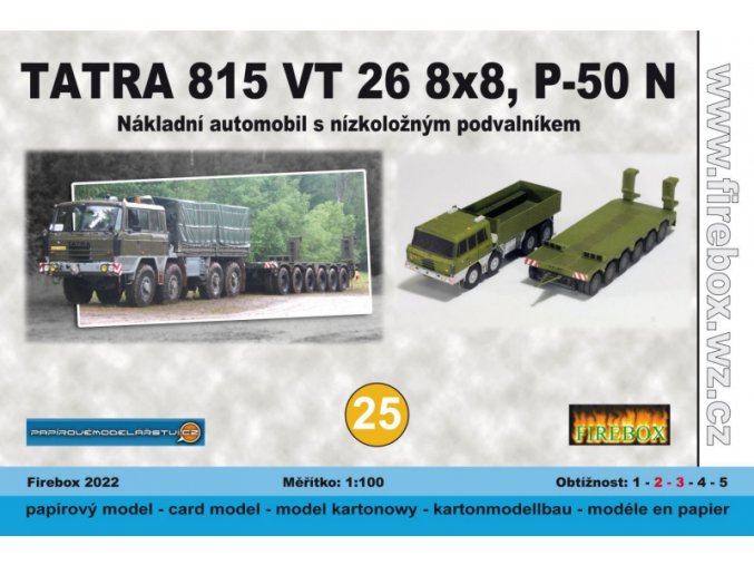 Tatra 815 VT 26 8x8 + P-50 N + SŠP 1000