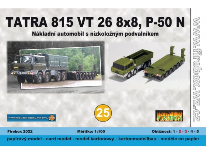 Tatra 815 VT 26 8x8 + P-50 N + SŠP 1000