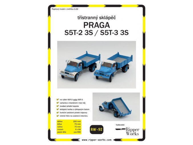 Praga S5T-2 3S / S5T-3 3S