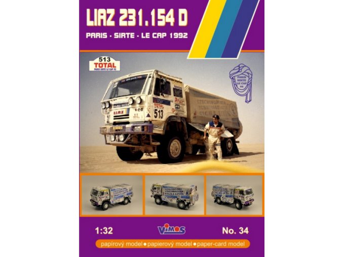 LIAZ 231.154 D - Paris - Cape Town Rally 1992 #513