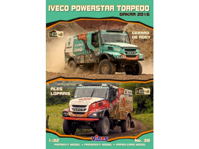 Iveco Powerstar Torpedo - Dakar 2016 #501 #503