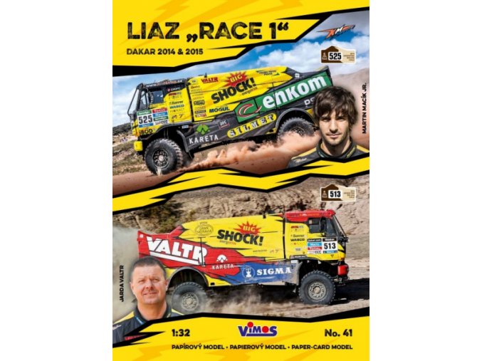 LIAZ "RACE 1" - Dakar 2014 a 2015 #513 #525