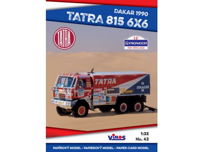 Tatra 815 6x6 - Dakar 1990 #501