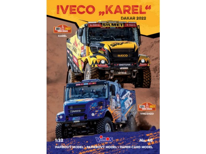 Iveco Powerstar 6400 "Karel" - Dakar 2022 #503 #531