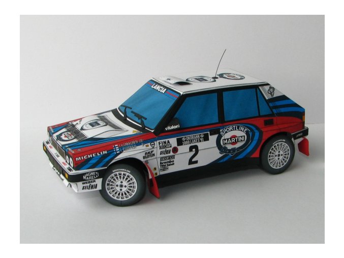 Lancia Delta HF integrale #2 (M 1:18)