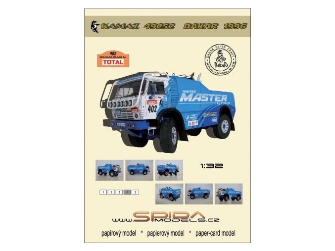 Kamaz 49252 - Dakar 1996 [402]