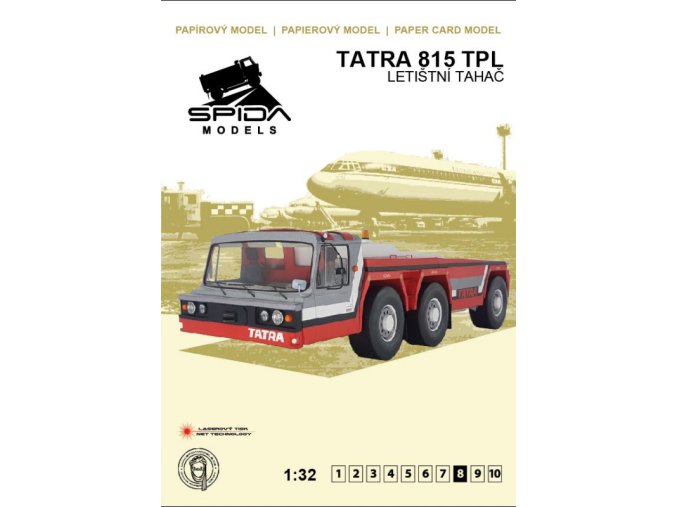 Tatra 815 TPL 28 235 6x6.1R - letištní tahač