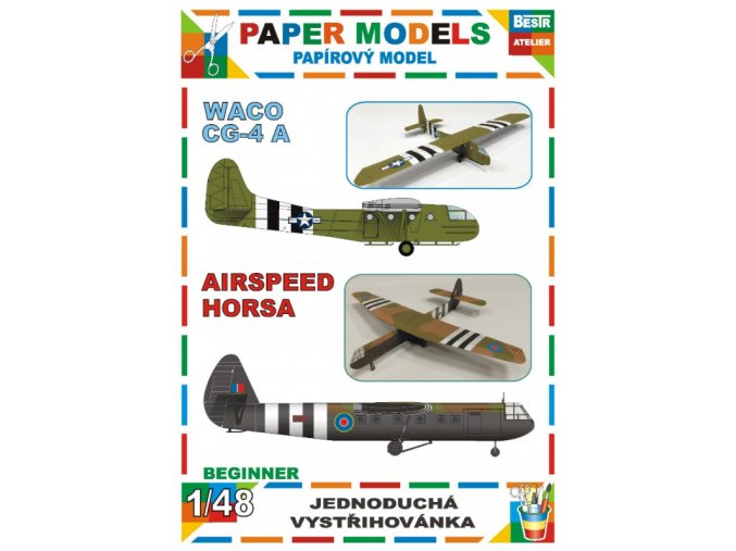Waco CG-4A + Airspeed Horsa