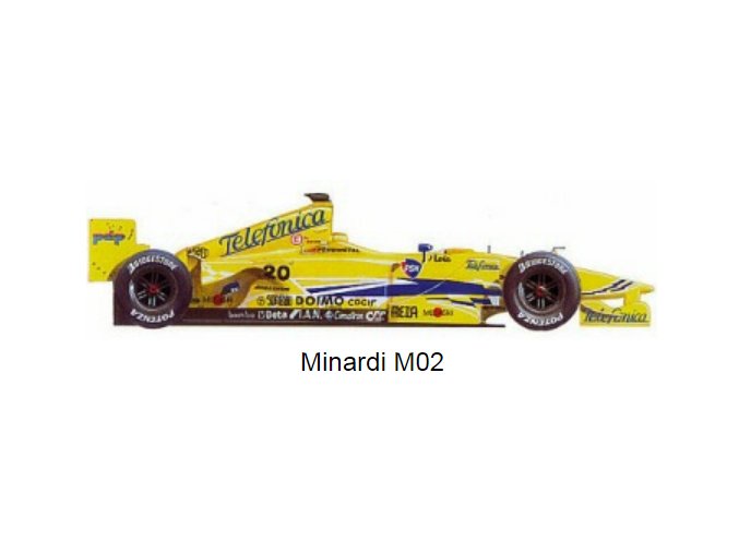 Minardi Fondmetal M02 - 2000