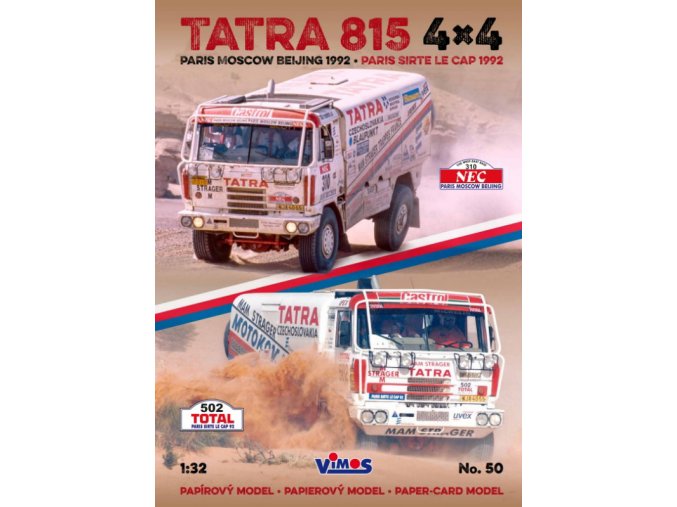 Tatra 815 4x4 - Dakar 1992 #310 #502