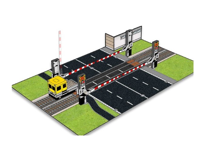 Bezpečně v silničním provozu 6 - železniční přejezd se světelnou signalizací