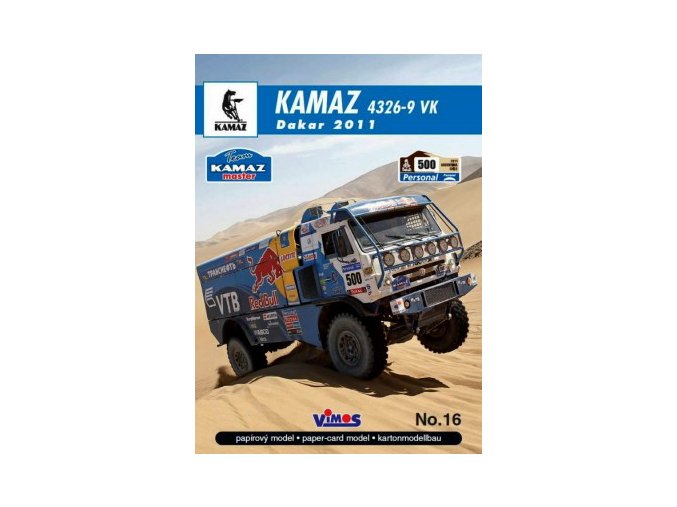 Kamaz 4326-9 VK Dakar 2011 #500 M 1:25