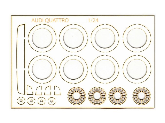 doplňky pro Audi Quattro A2 1:24