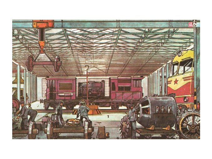 Opravna motorových lokomotiv