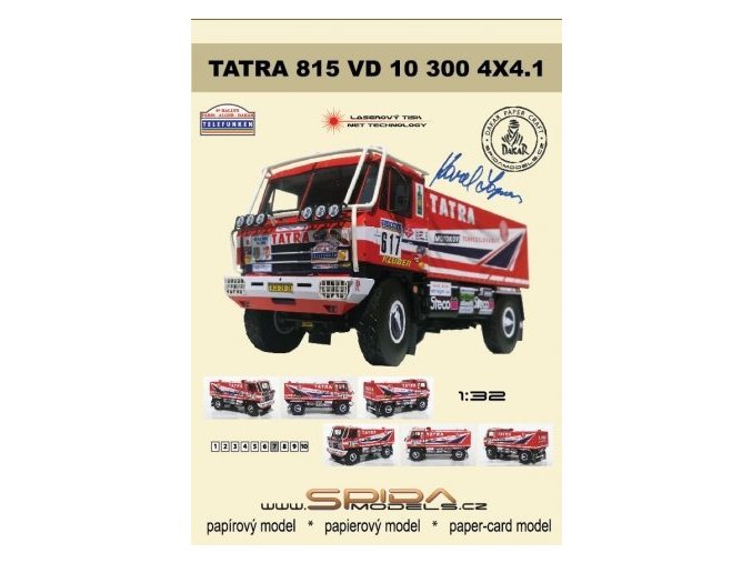 Tatra 815 VD 10 300 4x4.1 - Dakar 1987 [617]